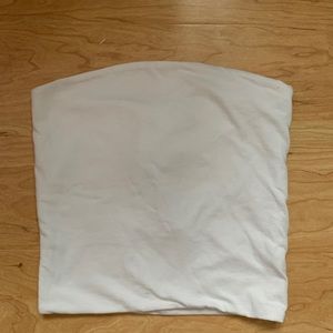 White brandy Melville tube top